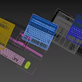 Assorted Computers Featuring Laptops Tablets Desktops And Monitors With Modern Designs