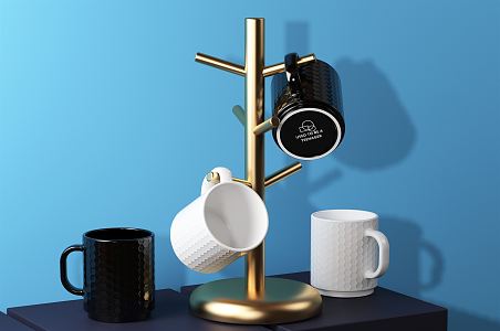 Modern Cup Ceramic Cup 3d model