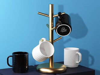 Modern Cup Ceramic Cup 3d model