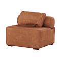 Modern Simple Single Casual Sofa 3d model