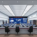 Command Hall Information Center 3d model