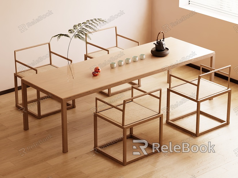 New Chinese Tea Table and Chair Tea Table model