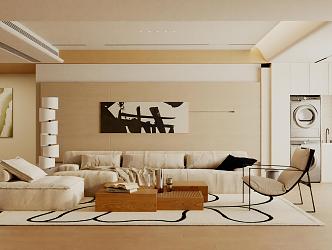 Living room 3d model