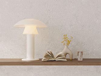 Table lamp desk ornaments table lamp combination 3d model