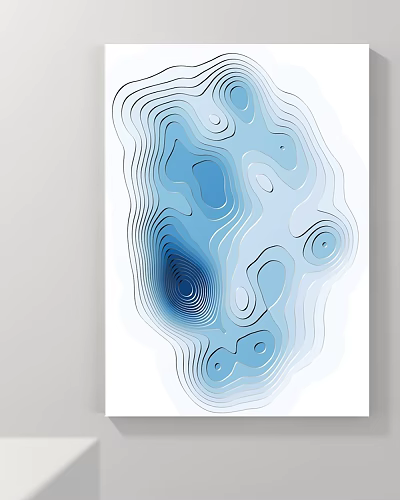 Decorative Painting Figure Painting Abstract Painting Landscape Painting 3d model