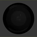 Professional High Definition Camera Lens With Red Ring Lens Hood Purple Coating And Durable Design