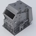 Industrial Crusher With Top Openings Front Feeding Port And Heavy Duty Structure