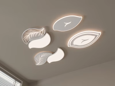 Modern Ceiling Lamp Geometric Ceiling Lamp Bedroom Lamp Art Shape Lamps Fashion Living Room Lamp 3d model