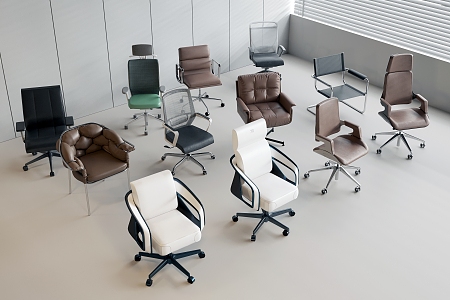 Office Chair Fabric Office Chair Swivel Office Chair Leather Office Chair 3d model