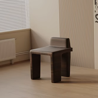 Modern Bedside Cabinet 3d model