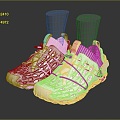 Hiking Boots Hiking Boots Hiking Shoes Travel Shoes Climbing Shoes sneaker Running Shoes Outdoor Shoes 3d model