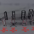 Industrial Equipment With Crane Metal Frames Mechanical Parts And Heavy Machinery Tools