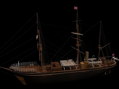 Sailboat 3d model