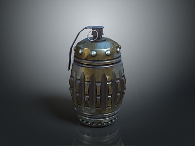 landmine bomb military goods military equipment military supplies munitions war 3d model