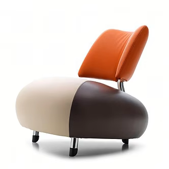 Modern Sofa Chair Leisure Chair 3d model