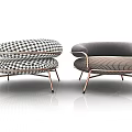 Modern Single Sofa 3d model