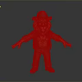 3D Animated Lion Character Wearing Adventurer Hat Coat And Boots With Open Arms Stance