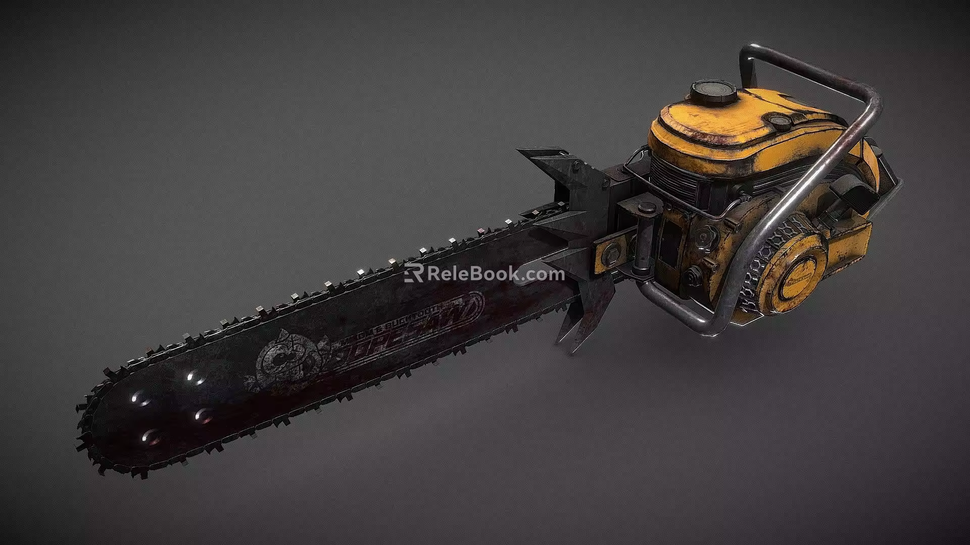 Doom eternal chainsaw 3d model