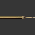 Modern Key Door Key Golden Key 3d model