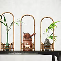 New Chinese style ornaments ornaments 3d model