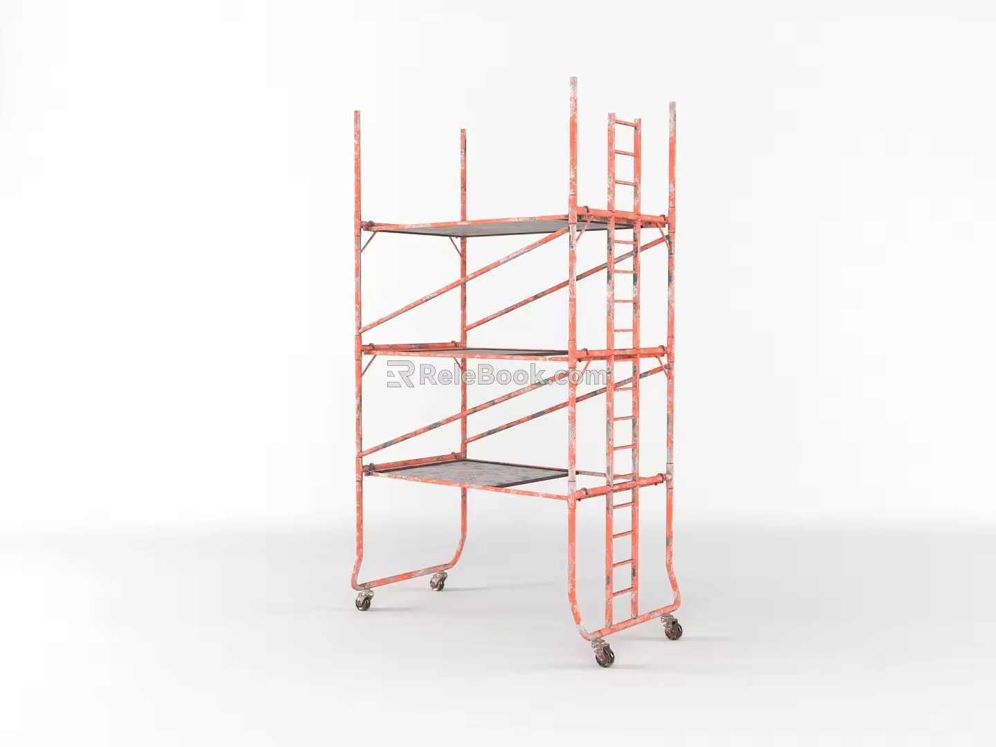 modern scaffolding 3d model