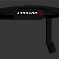 Miller Collection Black Fitness Step Machine With Red Circular Accents And Control Buttons