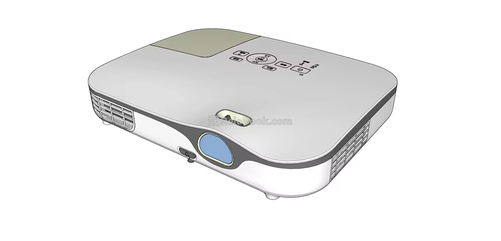 Modern Projector 3d model