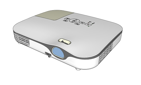 Modern Projector 3d model