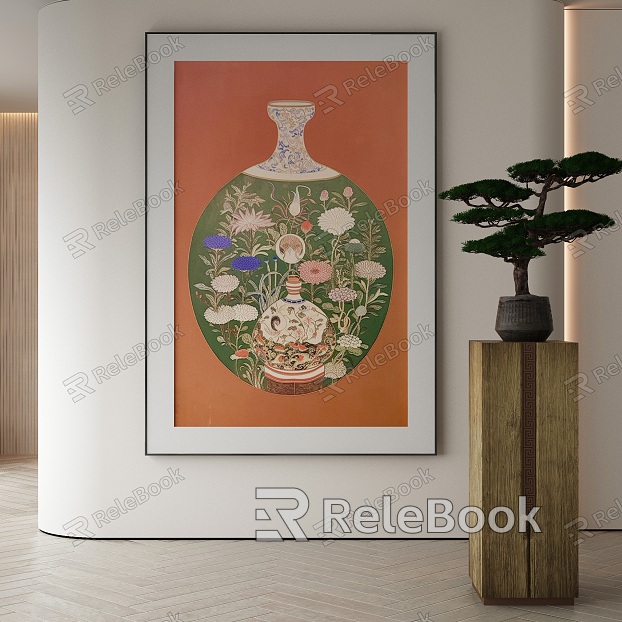 New Chinese Decorative Painting model