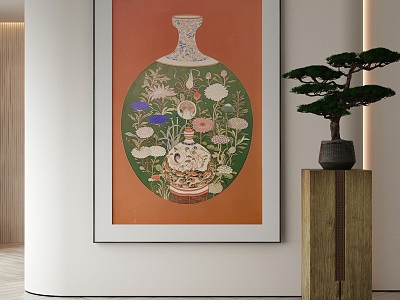 New Chinese Decorative Painting model