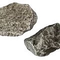 Natural Stone and Wood Materials with Rough Textures for Decorative Use