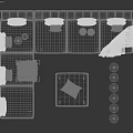 Modern Large Modular Sectional Sofa With Decorative Pillows Ottoman And Multiple Color Choices For Home