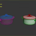 Stainless Steel Kitchen Pots With Lids And Handles For Daily Use