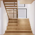Sleek Modern Spiral Staircase Design With Wooden Steps In Bright Residential Interior