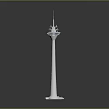 signal tower science fiction signal tower science fiction communication tower communication tower science fiction equipment science fiction facilities science fiction architecture 3d model