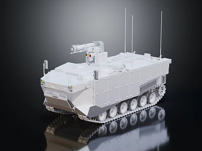 Modern Military Tank With Tracks Antennas And Turret Weapon System 3d model Modern Military Tank With Tracks Antennas And Turret Weapon System 3d model