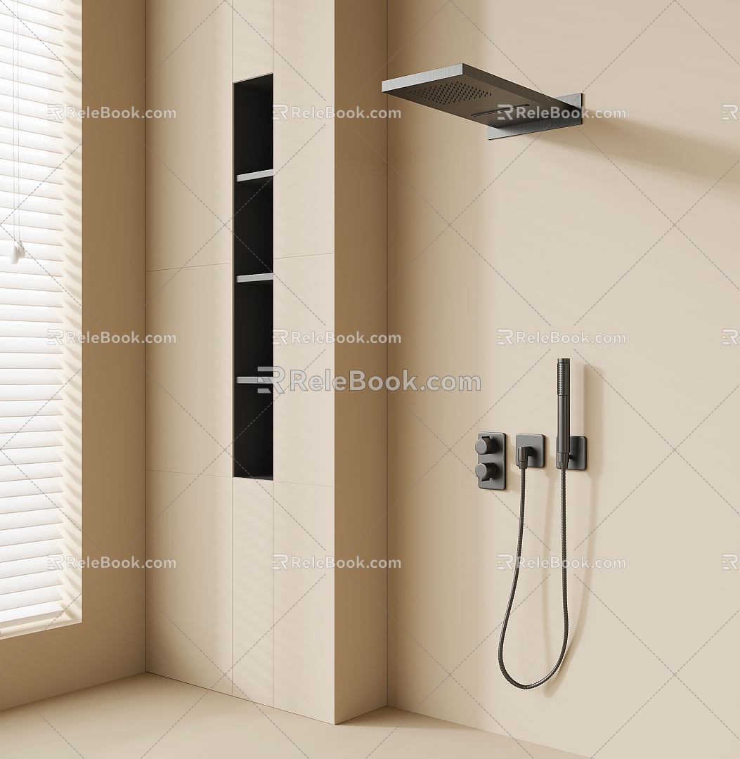 Shower 3d model