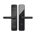 Kaadas Smart Door Lock with Fingerprint Keypad Handle and Traditional Key Entry