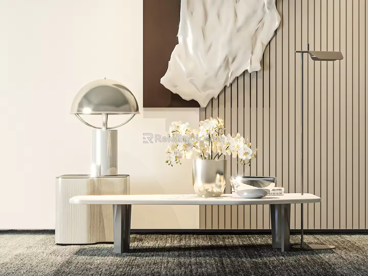 Coffee table side table 3d model
