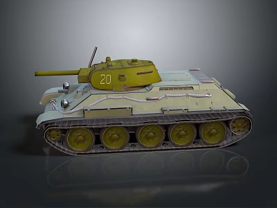 Light Tank Light Armored Tank Modern Tank World War II Tank World War I Tank Heavy Tank 3d model