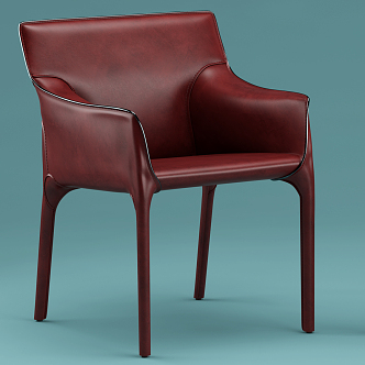 modern dining chair 3d model