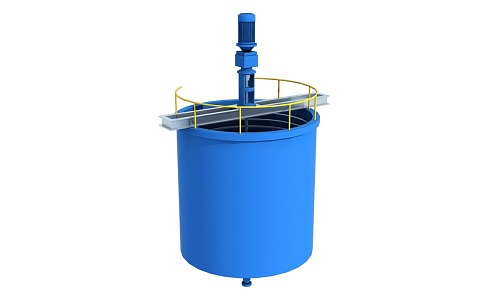 Industrial Equipment Storage Tanks 3d model