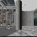 Modern Hair Salon Interior Design With Mirrors Styling Chairs And Decorative Lighting