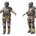 Modern Game Character Next Generation Starfighters 3d model
