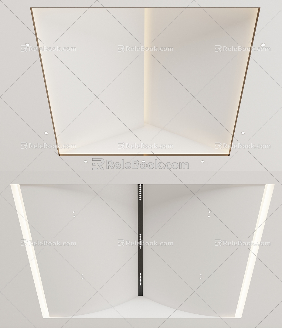 New Chinese Ceiling 3d model