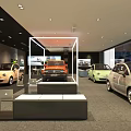 Great Wall Motors 4S Dealership Modern Exterior With Glass Facade And Displayed Cars