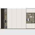Modern Bookcase Bookshelf 3d model