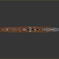 Ship Ship Warship Warship 3d model