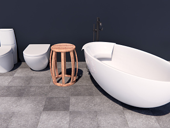 Modern Bath Supplies 3d model