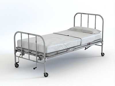 Medical Sickbed Medical Single Bed Medical Single Bed Medical Flat Bed Medical Sofa Bed Medical Sofa 3d model